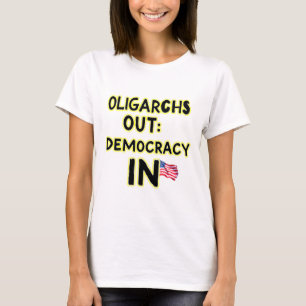 Camiseta Los oligarcas afuera - La democracia en