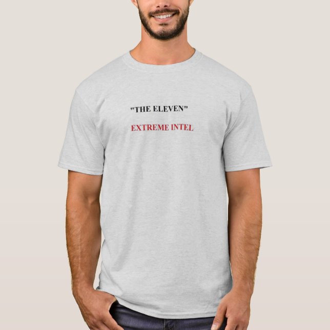 CAMISETA "LOS ONCE " (Anverso)