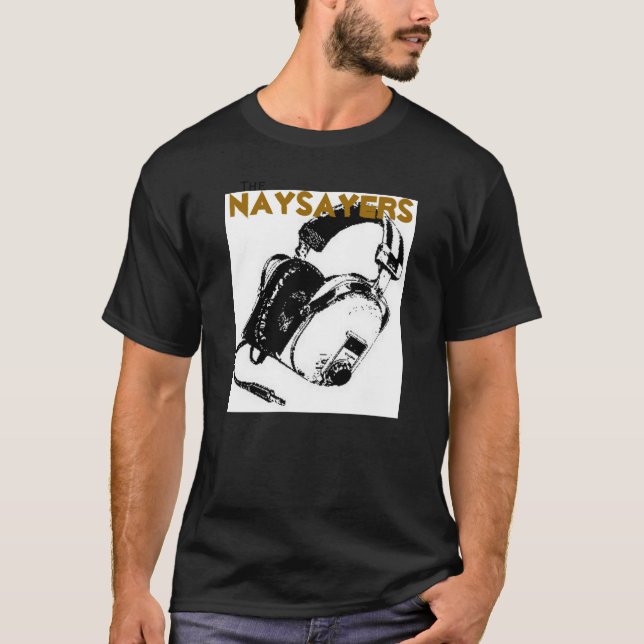 Camiseta Los opositores permanentes (negro) (Anverso)