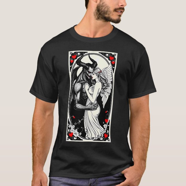 Camiseta Los opuestos atraen 3 (Anverso)