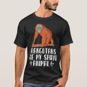 Camiseta Los Orangutanos son mi animal espiritual