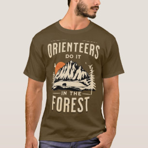 Camiseta Los Orientadores Lo Hacen En El Bosque