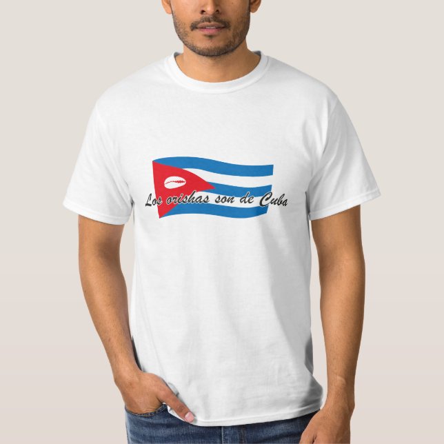 Camiseta Los Orishas son de Cuba (Anverso)