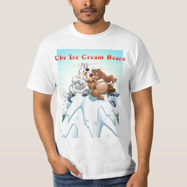 Camiseta Los osos del helado (Anverso)