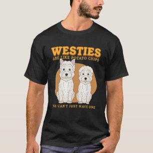 Camiseta Los Osos Son Como El Propietario De Perro Westie W