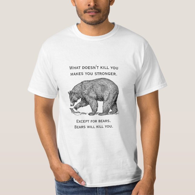Camiseta Los Osos Te Matarán Graciosamente (Anverso)