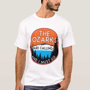 Camiseta LOS OZARKS ESTÁN LLAMANDO Y DEBO IR MONTañas MOU