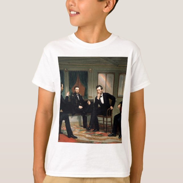 Camiseta Los pacificadores con Abraham Lincoln (Anverso)