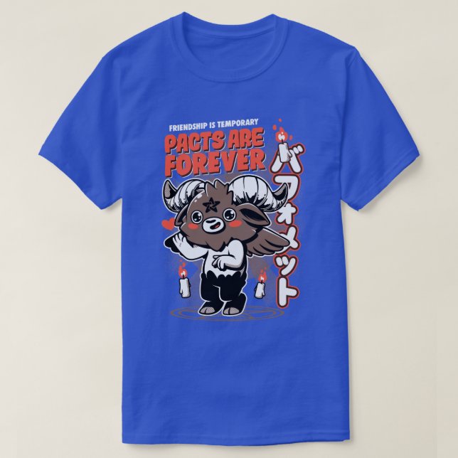 Camiseta Los Pactos Negros Son Para Siempre (Diseño del anverso)