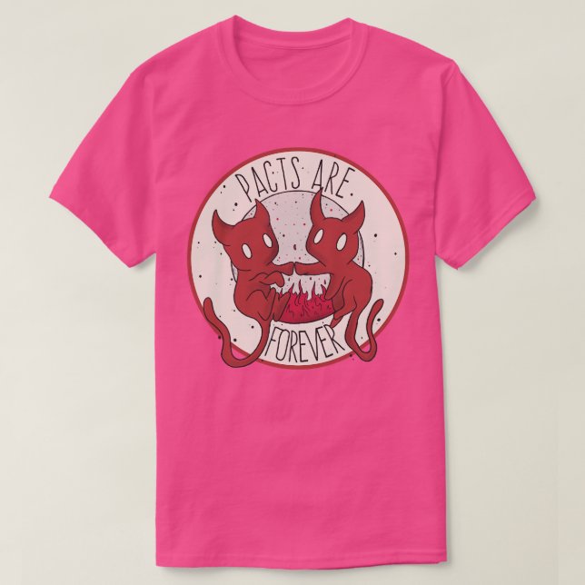 Camiseta Los pactos son para siempre (Diseño del anverso)