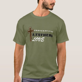 Camiseta Los padres aman a los proverbios 13:24