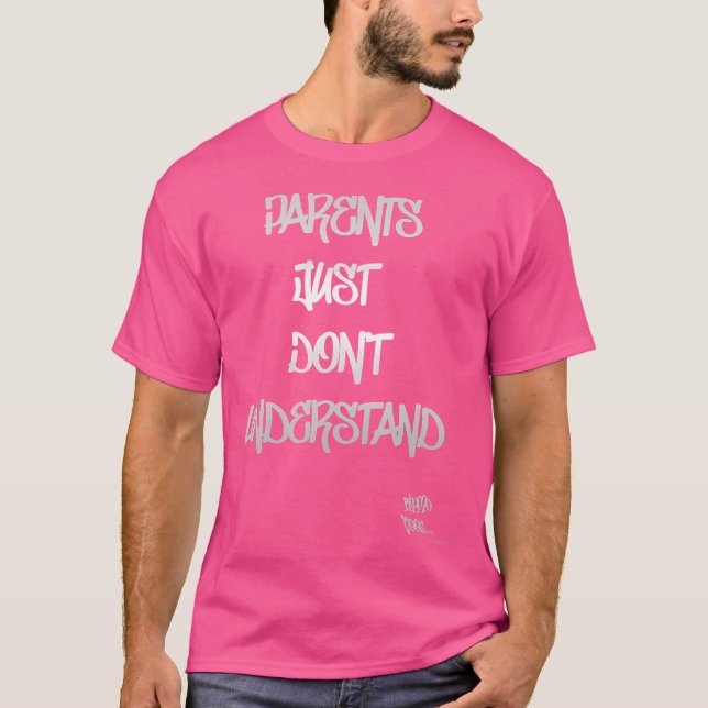 Camiseta Los Padres De Hip De Rap De La Vieja Escuela Simpl (Anverso)