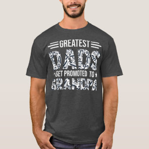 Camiseta Los padres más grandiosos son promovidos al abuelo