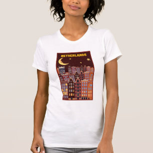 Camiseta Los Países Bajos en la noche