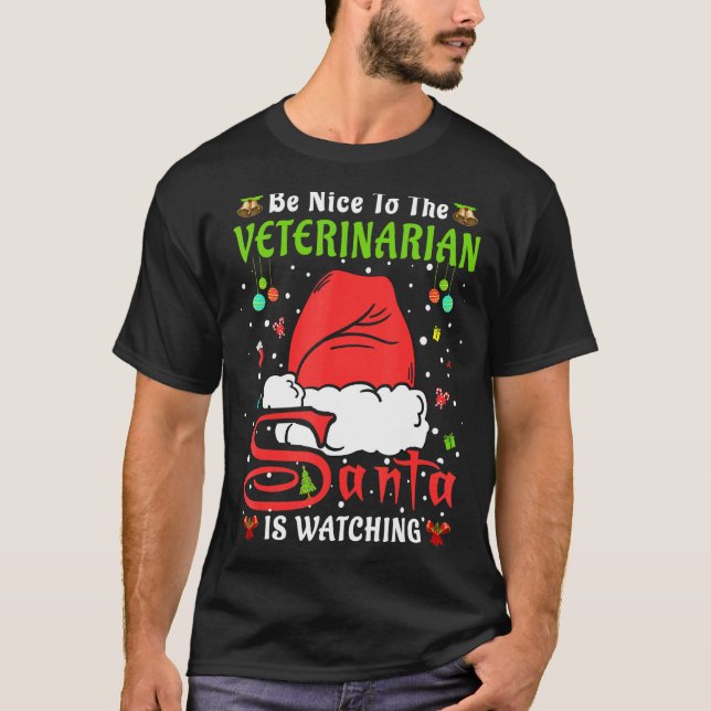 Camiseta Los Pajamas De Santa Navidad Son Buenos Para El Ve (Anverso)
