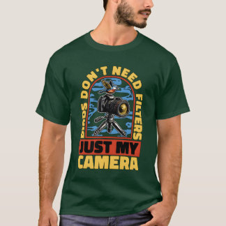 Camiseta Los pájaros de la fotografía de pájaro no necesita
