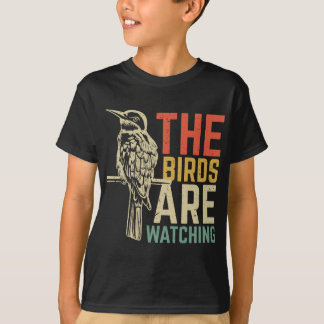 Camiseta Los pájaros están mirando