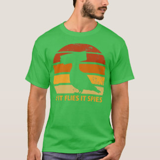 Camiseta Los pájaros no son reales si vuela espías