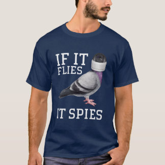 Camiseta Los pájaros no son verdaderos si vuelan espías 30