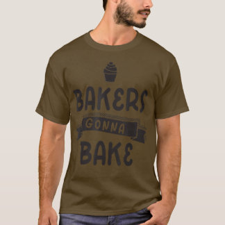 Camiseta Los Panaderos Van A Hacer Pastel De Pastel De Amo