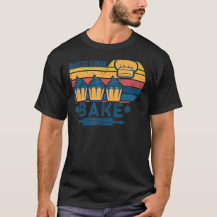 Camiseta Los panaderos van a hornear Cocina Vintage