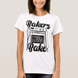 Camiseta Los panaderos van a hornear Whisk y Spok Baking