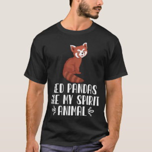 Camiseta Los pandas rojos son mi animal espiritual