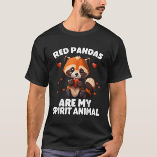 Camiseta Los pandas rojos son mi animal espiritual
