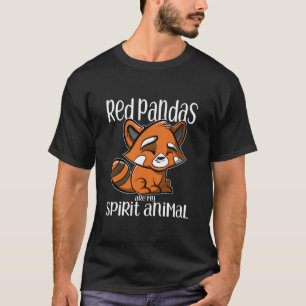 Camiseta Los Pandas Rojos Son Mi Espíritu Animal Regalo Pan