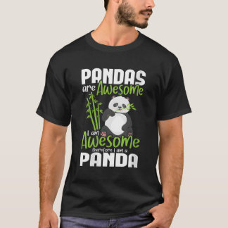 Camiseta Los Pandas Son Increíbles, Soy Increíble, Por Lo T