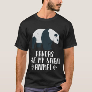 Camiseta Los pandas son mi animal espiritual