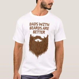 Camiseta Los papás con barba son mejores
