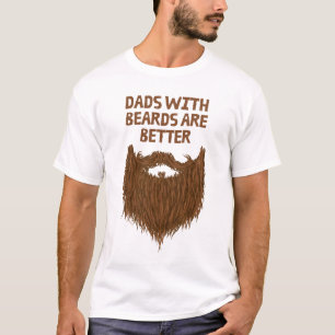 Camiseta Los papás con barba son mejores
