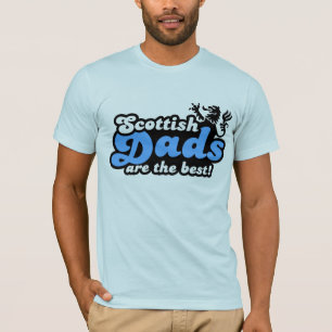 Camiseta Los Papás Escoceses Son Los Mejores