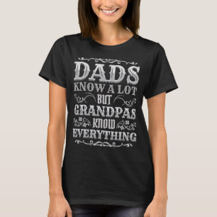Camiseta Los papás saben mucho pero los abuelos lo saben to