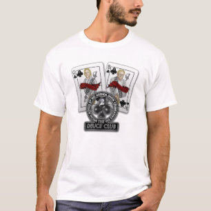 Camiseta Los pares del club del Deuce de tarjetas