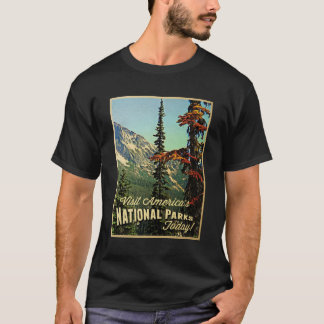 Camiseta Los parques nacionales de los Estados Unidos
