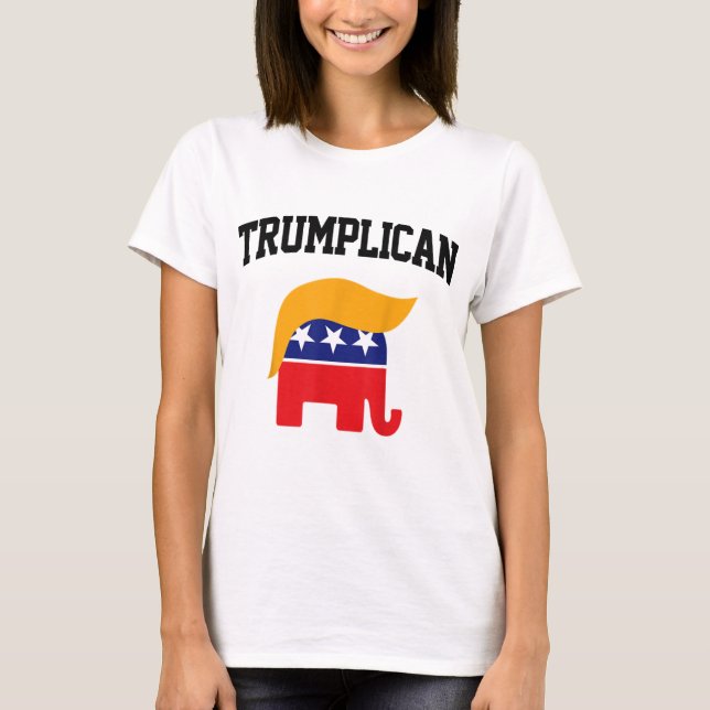 Camiseta Los partidarios de Trump (Anverso)