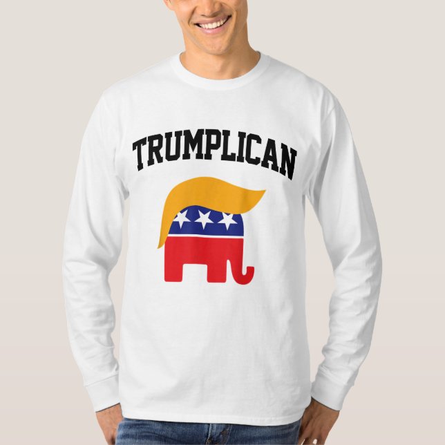 Camiseta Los partidarios de Trump (Anverso)