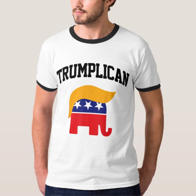 Camiseta Los partidarios de Trump (Anverso)
