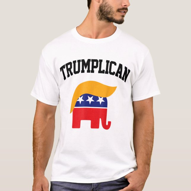 Camiseta Los partidarios de Trump (Anverso)