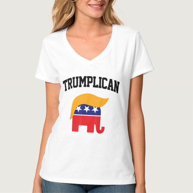 Camiseta Los partidarios de Trump (Anverso)