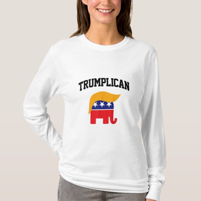 Camiseta Los partidarios de Trump (Anverso)