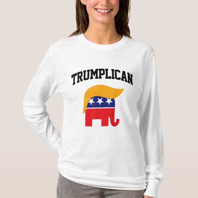 Camiseta Los partidarios de Trump (Anverso)