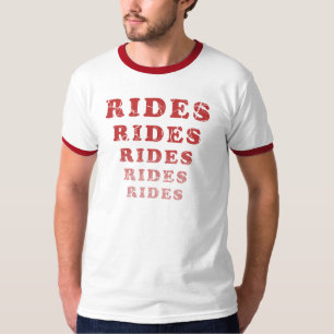 Camiseta Los paseos resistidos montan paseos de los paseos
