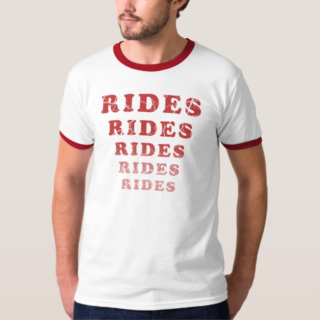 Camiseta Los paseos resistidos montan paseos de los paseos (Anverso)