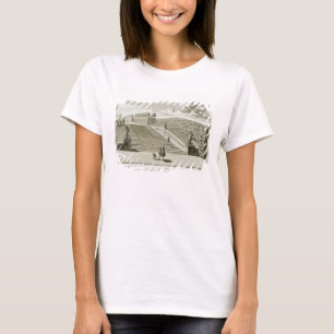 Camiseta Los pasos a la terraza del jardín, palacio del