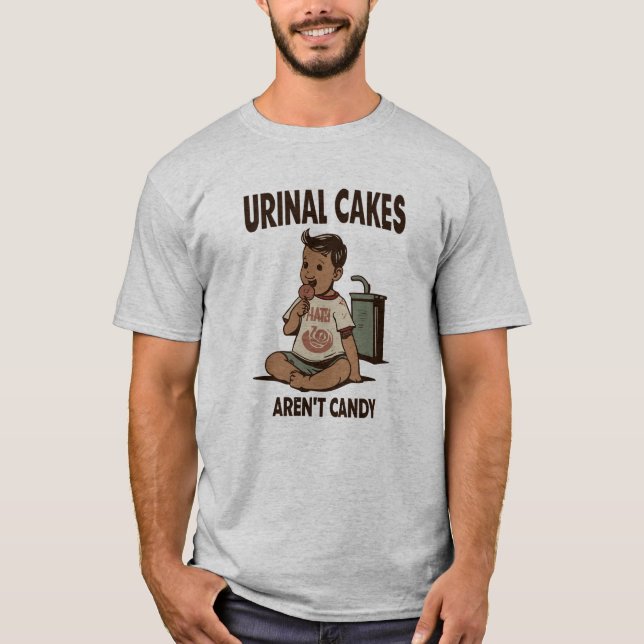 Camiseta Los pasteles de orina no son dulces (Anverso)