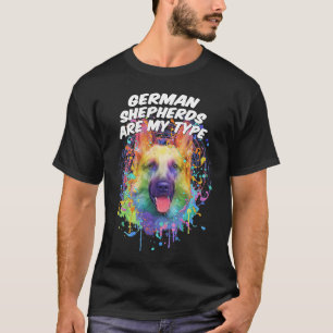 Camiseta Los Pastores Alemanes Son Mis Mascotas De Humor Pe