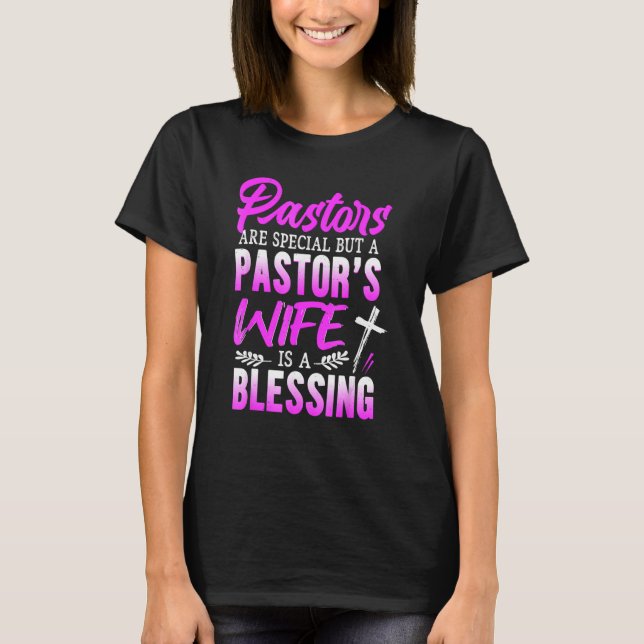 Camiseta Los pastores son especiales, pero la esposa de un  (Anverso)